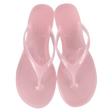 Dame jelly flip-flops lyserøde størrelse 6,5