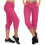 Calça Capri Feminina de Yoga, Cor Sólida, Modelagem Solta e com Bolsos 1