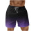 Herrshorts med snabbtorkande passform, lila, L 1