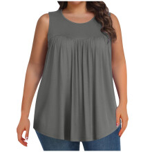 Camisetas sin mangas de tallas grandes para mujer (1X-5X)