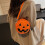 Τσάντα χιαστί Blukids Novelty Pumpkin, τσάντα χιαστί για το Halloween, αστείο τσαντάκι μακιγιάζ, 6