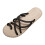 Men's Brown Flip Flops Comfortable Flat Sole Size 7.5 1