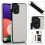Samsung Galaxy A22 5G case with card holder rose red 5
