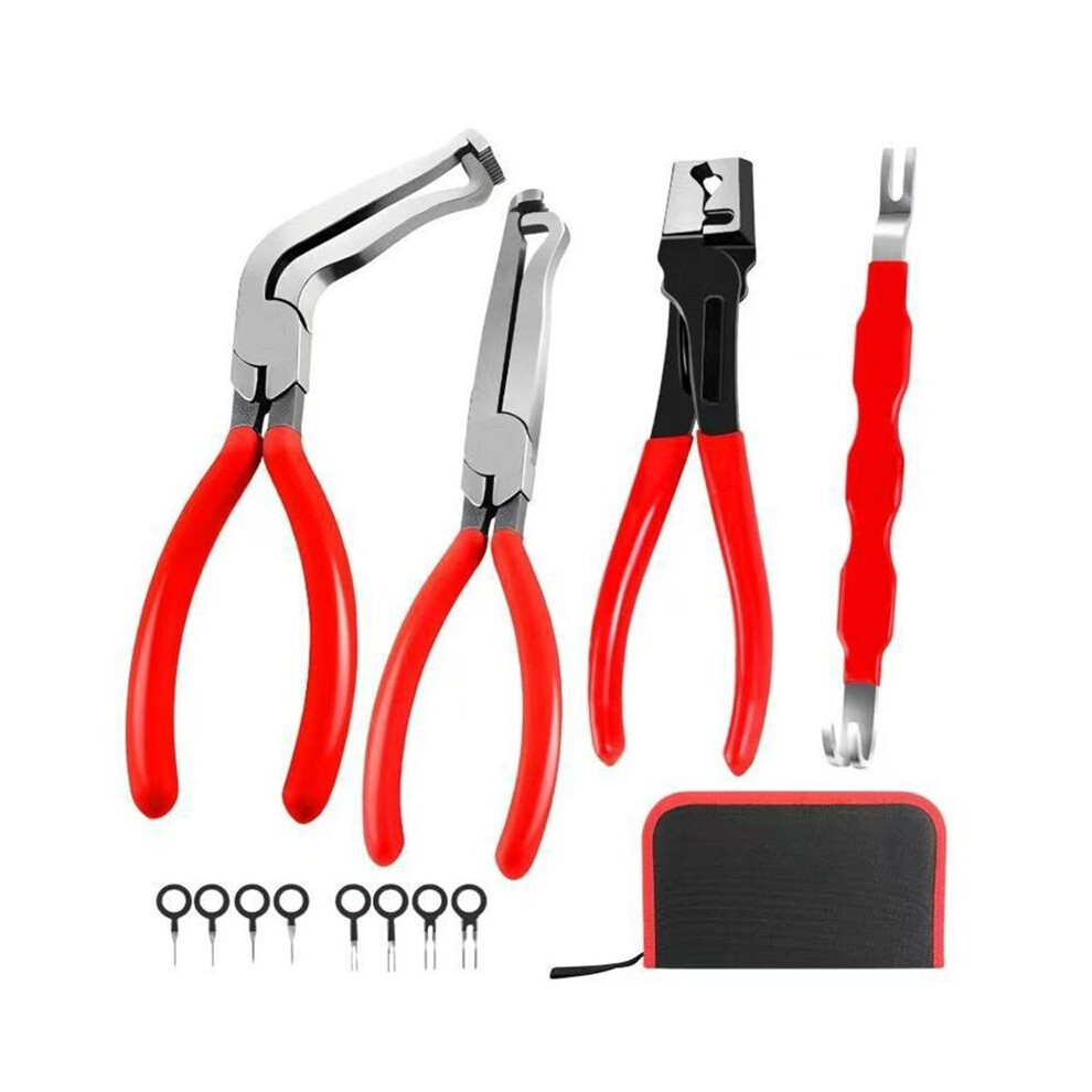 Automotive Electrical Disconnect Pliers Kit,With Straight&60 Pliers,Hose Clamp Plier,Wire Terminal Removal A 6032647954563