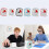 Visual Timer Classroom Timer White 8