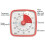 Visual Timer Classroom Timer Grey 1 Pack 3
