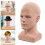 Professional male manikin head show model 5