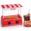 Coca-Cola hot dog roller with bun warmer 8+6 2