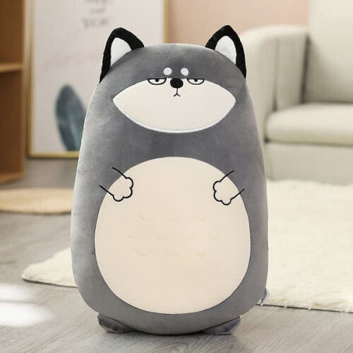 Squishmallow pillow doll kawaii husky plush 60cm 1