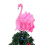 Flamingo Christmas Tree Topper Pink Artificial Feather 1pc 6