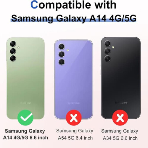 Samsung Galaxy A14 case silicone TPU red 1