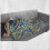 Flannel fleece throw blanket yellow blue grid pattern 6