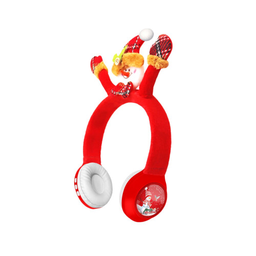 Bluetooth Wireless Headset for Kids, Festive Santa Design 1