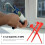 FRCOLOR caulking tips set soft rubber 3 pcs 4