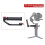 Camera Grip for  RC2/RS3 Gimbal Stabilizer Pot Handle Carbon Fiber Foldable Slot Side Handle B 9