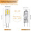JINYUN-G4 LED Bulb AC 120V Cool White 10-Pack 1