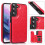 Samsung Galaxy S23 case with card holder red 8