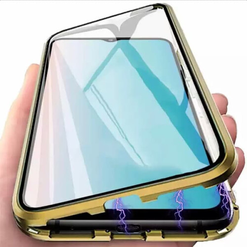 Magnetic Double Case for Samsung Galaxy S23 Silver 1