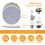 Suportes para panelas resistentes ao calor com grade (8 peças) 7