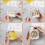 3D Wooden Puzzle Nightlight LED Lamp Kit 8