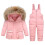 Kids Ski Suit Set Pink 3T Waterproof Windproof Thermal 1