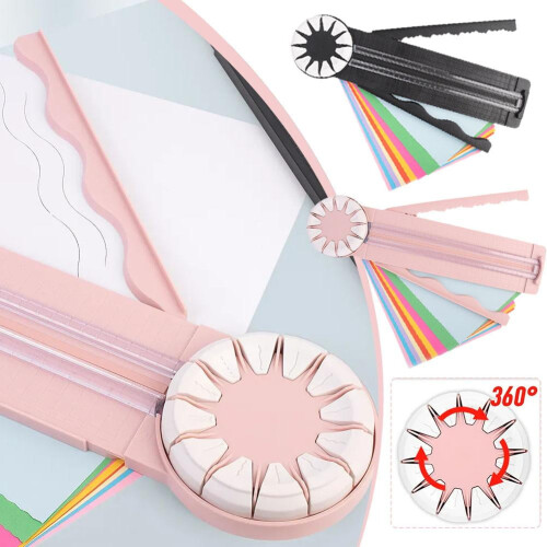 Rotary Paper Trimmer 12-in-1 Portable 2