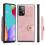 Samsung Galaxy A52 red case with card slot 2