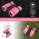 Children's Binoculars 4x30 Red Compact Shockproof Toy 2