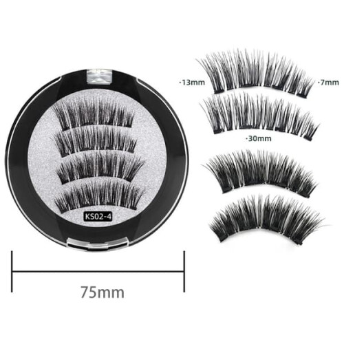 Magnetic Eyelashes with Applicator 2 Pairs 1