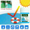 Bicoasu pool cleaning tablets 100g floating chlorine 3