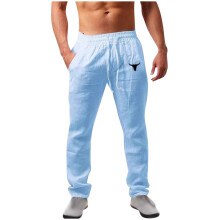 Men's Casual Jogger Pants Sky Blue S