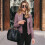 Leren motorjas voor dames, plus size, effen kleur 1