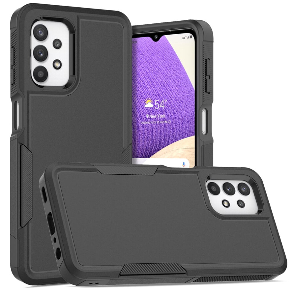 Defender Case For Samsung Galaxy A32 5G Rugged Black 9180435625496