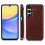Stylish Wallet Case for A15 4G/5G Red 4