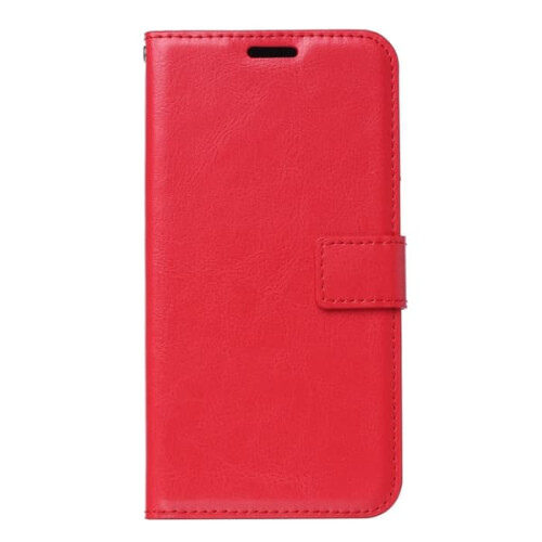 Samsung Galaxy A32 5G Crazy Horse Wallet Case Red 1