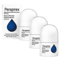 3X Perspirex Antiperspirant Roll-On Strong Comfort Original Control Sweat Outdoor