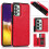 Samsung Galaxy A33 5G case with card holder red 5