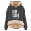 Damen-Kapuzenpullover, warmer Winterpullover 1