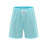 Herre treningsshorts lyseblå M 1