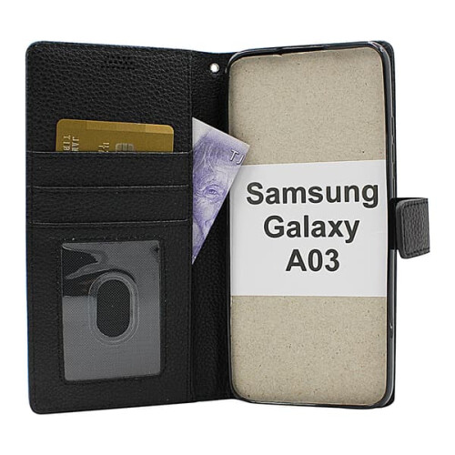 Samsung Galaxy A03 Stand Case Wallet Red 1