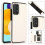 Nkobee Galaxy A72 case with card holder rose red 3