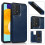 Nkobee Galaxy A72 case with card holder rose red 6