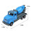 Push-Pull Excavator Toy – ABS Plastic, Ages 3+, 3