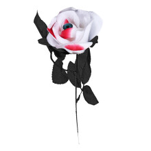 Trandafiri artificiali cu ochi, decor gotic, 10 buc, 15,35x2,76 in