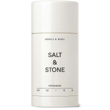 (White) Salt Stone Unisex Black Oud ExtraStrength AluminumFree Deodorant