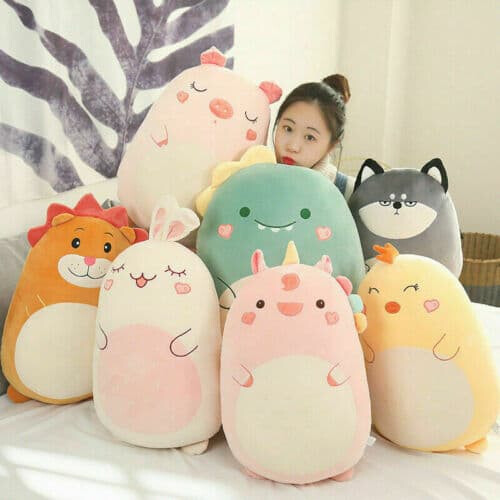 Squishmallow plush rabbit pillow 45 cm 1