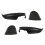 Side Mirror Lower Cover Trim for  CX-5 2015 2016 Rearview Mirror Lower Cap Holder and Triangle Base Kit 1