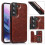 Samsung Galaxy S23 case with card holder red 3