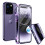 Magnetic Double Case for iPhone 14 Pro Max Silver 4