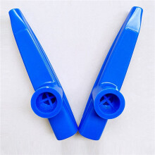 Plastic Kazoos Musical Instruments with Kazoo Flute Diaphragms for Gift, Prize and Party Favors 5 Colors (100 Pieces)